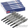 6x DENSO Glühkerzen passend für AUDI A4 A5 A6 PORSCHE CAYENNE 92A MACAN 95B
