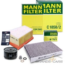 MANN-FILTER INSPEKTIONSPAKET FILTERSATZ A FÜR RENAULT KANGOO 1.6 AB 01# # ERSTAUSRÜSTER-QUALITÄT // DEUTSCHE MARKENWARE # #