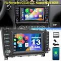 DAB+ Für Benz C-Klasse W203  W209 Autoradio 2+64G Android 13 Carplay GPS RDS