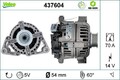 VALEO 437604 Lichtmaschine Generator LiMa 70A 14V für OPEL ZAFIRA B (A05)