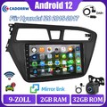 2+32GB DAB+9" Android 12 Autoradio Carplay GPS Navi für Hyundai i20 GB 2015-2018