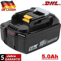 Für Makita Ersatz Akku BL1850B 18 V 5,0 AH Li-Ion LED BL1840B BL1860B 197280-8