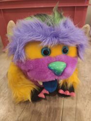 Vintage MY PET MONSTER YIPLET AmToy 1987 PLÜSCHTIER SELTEN