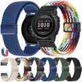 Quick Fit Nylon Sport Armband Für Garmin Fenix 8 51/47mm E 7 Pro 7X 6 6X 5 5X DE
