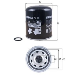 ORIGINAL® Knecht Lufttrocknerpatrone, Druckluftanlage für Mercedes-Benz AROCS