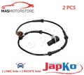 ABS SENSOR DREHZAHLFÜHLER PAAR HINTEN JAPKO 151182 2PCS V FÜR FORD MAVERICK