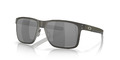 Oakley Holbrook Sonnenbrille aus Metall matt metallisch/prizm schwarz polarisiert Größe: 55