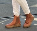 Shoedesign Copenhagen Mooved braun Brandy Echtleder Damen Chelsea