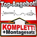 Auspuff für Opel Zafira B (A05) Benzin 1.6 und 1.8 ab 2005 Auspuffanlage