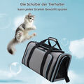 Faltbarer Transporttasche Katze und Hund,Katzentransportbox Hundetragetasche