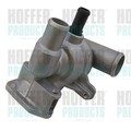 HOFFER Thermostat Kühlmittel 8192915 für JEEP CHEROKEE KJ CRD 4x4