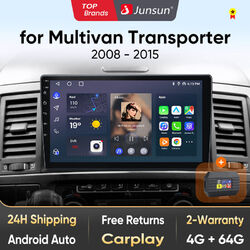 Für VW Multivan V T5 Transporter 4+64G Android 13 Autoradio CarPlay DAB Navi