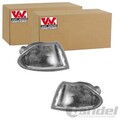 2X VAN WEZEL BLINKLEUCHTE BLINKER WEIß VORNE PASSEND FÜR OPEL ASTRA LINKS+RECHTS