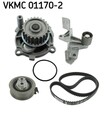 SKF Wasserpumpe + Zahnriemensatz VKMC 01170-2 für AUDI A4 B6 Avant 8E5