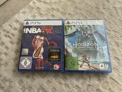 Horizon Forbidden West + NBA 2K21 ✅ Playstation 5 - PS5 ✅ 2 Spiele ✅ NEU & OVP