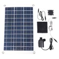 50W Solarwasserpumpe 800L/H DC12V GeräUscharme Solarwasserbrunnenpumpe für 9535