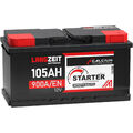 Autobatterie 12V 105AH 900A/EN Starterbatterie ersetzt 100Ah 95Ah Auto Batterie