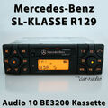 Original Mercedes R129 SL-Klasse W129 Autoradio Audio 10 BE3200 Kassette Becker