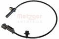 METZGER Sensor, Raddrehzahl Hinterachse für FORD