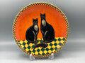 Lenox Happy Family Cats von Warren Kimble Plate (795).