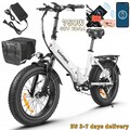 750W Elektrofahrrad Samebike LOTDM200 13AH 20 Zoll Faltbar Fat Tire Mountainbike