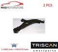 LINKS RECHTS QUERLENKER SATZ VORNE OUTER NIEDRIGER TRISCAN 8500 435011 2PCS A