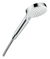 Hansgrohe Crometta Handbrause 100 Vario EcoSmart 6 l/min - Weiß / Chrom 26336400