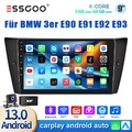 DAB+ Für BMW 3ER E90 E91 E92 E93 Carplay Android 13 Autoradio 4+64G GPS NAVI FM