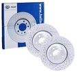2x HELLA PAGID BREMSSCHEIBEN Ø338mm VORNE passend für BMW 1 3 65156PRO_HC