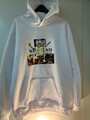 Weekend Offender Herren Hoodie XL – Weiß mit Grafikdruck, Streetwear Pullover