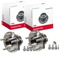 2X FAG RADLAGER-SATZ VORNE HINTEN PASSEND FÜR FORD MONDEO LINKS+RECHTS | 713