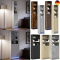 Highboard mit LED-Beleuchtung Sideboard Kommode Anrichte Schrank Beistellschrank