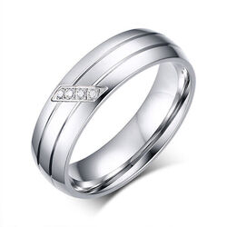 Verlobungsring  Partnerring  Freundschaftsring  Eheringe Trauring Edelstahl Ring