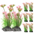  10 Pcs Aquatische Dekoration Aquarienpflanzen Gefälschte Für Aquarium