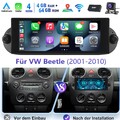 DAB+ Für VW Beetle 2001-2010 Android 14 Autoradio 4+64G Wireless Carplay GPS RDS