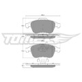 1x ORIGINAL® Tomex Brakes Bremsbelagsatz, Scheibenbremse Vorne für Renault