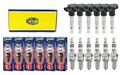 6x MAGNETI MARELLI Zündspule +6x NGK Zündkerze Iridium IX für BMW 3er Coupe E46