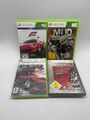 Microsoft Xbox 360 Forza Motorsport 4/ MUD/ PGR Project Gotham Racing 3/ PGR 4