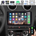 DAB+ 32G Autoradio Android 13 Carplay GPS Navi WIFI RDS Für Audi A3 S3 RS3 8V 8P