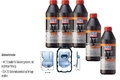 5 L LIQUI MOLY Top Tec ATF 1200 MAHLE Getriebeölfilter für VW Touareg 3.0 V6