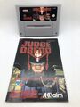 Judge Dredd  - Super Nintendo, SNES, 1995 inkl. Anleitung