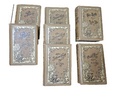 Emile Zola Konvolut (Goldprägung) Der Zusammenbruch, Paris, Das Geld, Dr. Pascal