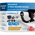 AHK für VW Golf VI Variant 09-13 vert. abnehmbar HOOK +7pol E-Satz spezifisch