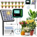 Solar Bewässerungssystem Automatische Bewässerungscomputer Pflanzenbewässerung