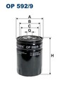 FILTRON Ölfilter OP 592/9 Anschraubfilter für PEUGEOT FIAT DAILY CITROËN IVECO 2