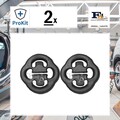 2x ORIGINAL® Fa1 Halter, Abgasanlage für VW Polo Golf II Polo Coupe Jetta II