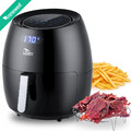 6,5L XXL Heißluftfritteuse Friteuse Heißluft Fritteuse 1800W Airfryer [95% Neue]