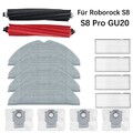 Für Roborock S8 S8 Plus S8 Pro Ultra G20 Zubehör Ersatzteile Filter Hauptbürste