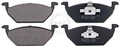 A.B.S. Bremsbelagsatz, Scheibenbremse 37008 für SEAT AUDI VW SKODA