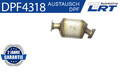 LRT Rußpartikelfilter Dieselpartikelfilter DPF für Fahrzeuge mit OBD DPF4318